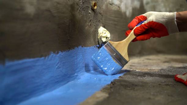 Commercial Wet Basement Repair project at a Plain City, OH business property by SJ Waterproofing Pros